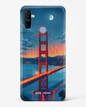 Golden Gate Bridge [BREATHE] Hard Case Phone Cover (Realme)
