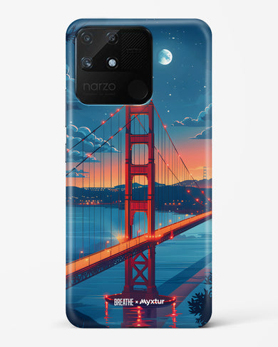 Golden Gate Bridge [BREATHE] Hard Case Phone Cover (Realme)