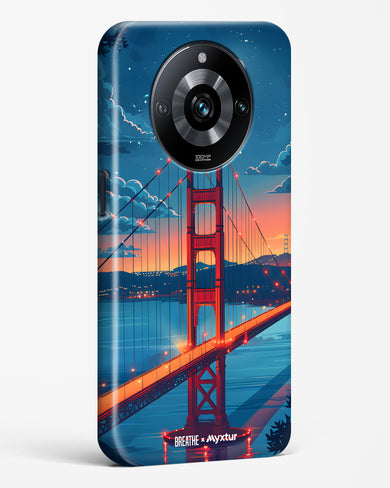 Golden Gate Bridge [BREATHE] Hard Case Phone Cover (Realme)