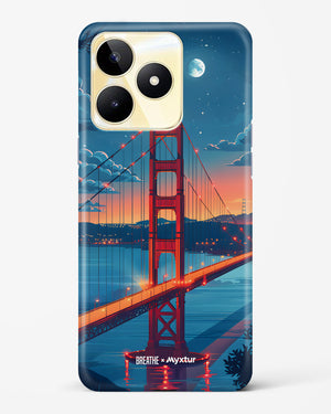 Golden Gate Bridge [BREATHE] Hard Case Phone Cover (Realme)