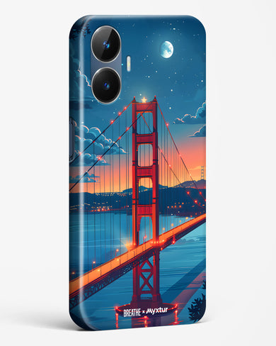 Golden Gate Bridge [BREATHE] Hard Case Phone Cover (Realme)