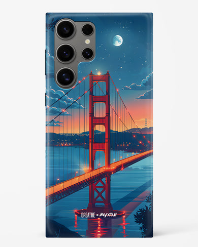 Golden Gate Bridge [BREATHE] Hard Case Phone Cover (Samsung)