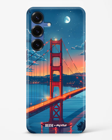 Golden Gate Bridge [BREATHE] Hard Case Phone Cover (Samsung)