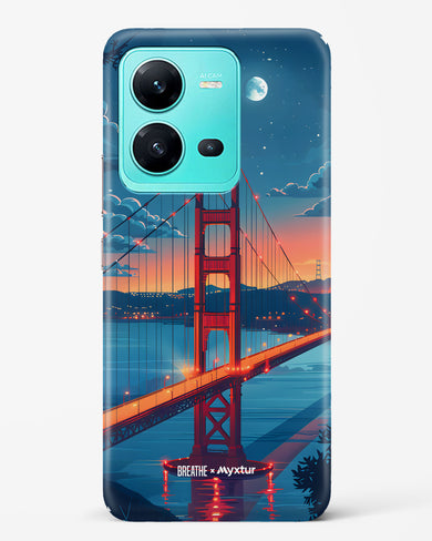 Golden Gate Bridge [BREATHE] Hard Case Phone Cover (Vivo)