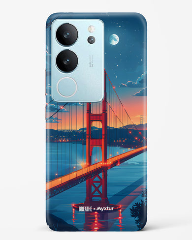 Golden Gate Bridge [BREATHE] Hard Case Phone Cover (Vivo)