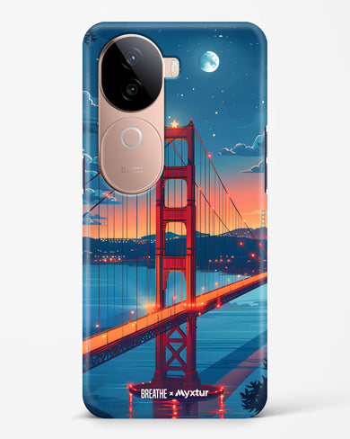 Golden Gate Bridge [BREATHE] Hard Case Phone Cover (Vivo)