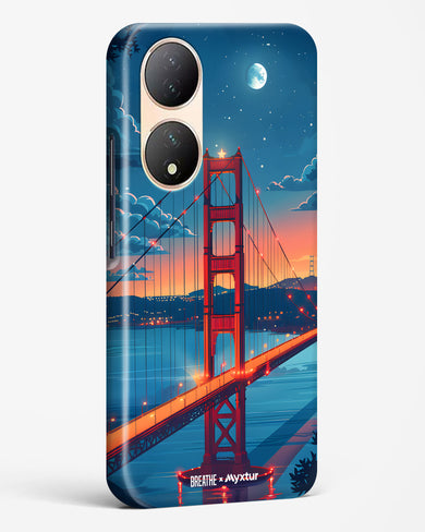 Golden Gate Bridge [BREATHE] Hard Case Phone Cover (Vivo)