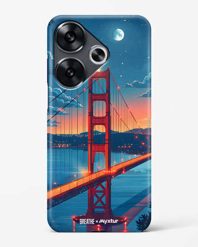 Golden Gate Bridge [BREATHE] Hard Case Phone Cover (Xiaomi)