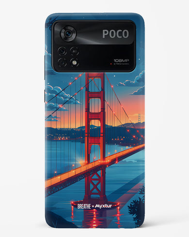 Golden Gate Bridge [BREATHE] Hard Case Phone Cover (Xiaomi)