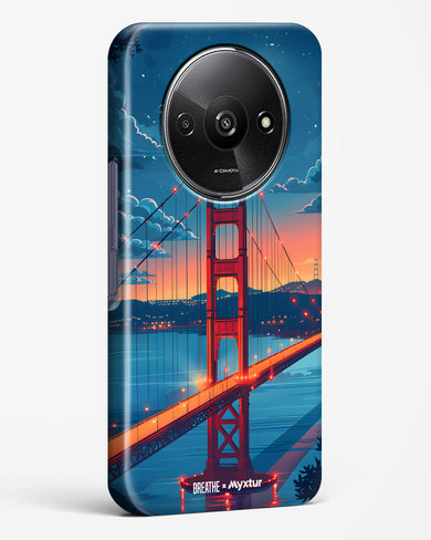 Golden Gate Bridge [BREATHE] Hard Case Phone Cover (Xiaomi)