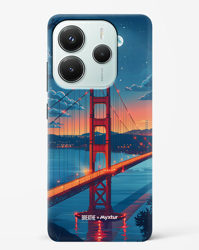 Golden Gate Bridge [BREATHE] Hard Case Phone Cover (Xiaomi)