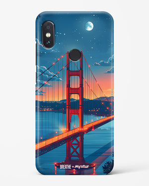 Golden Gate Bridge [BREATHE] Hard Case Phone Cover (Xiaomi)