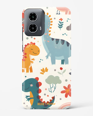 Jurassic Joy [BREATHE] Hard Case Phone Cover (Motorola)
