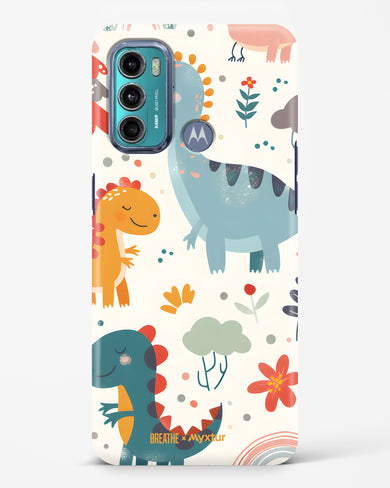 Jurassic Joy [BREATHE] Hard Case Phone Cover (Motorola)