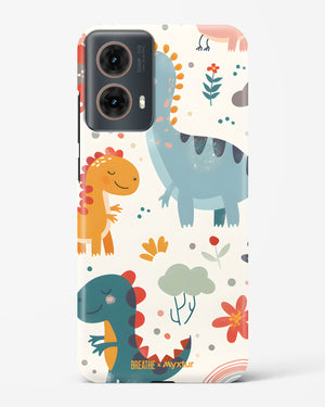 Jurassic Joy [BREATHE] Hard Case Phone Cover (Motorola)