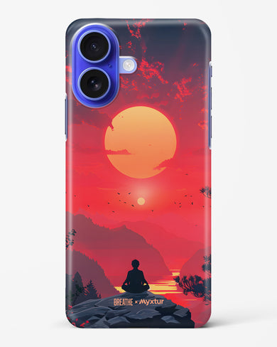 One with the World [BREATHE] Hard Case Phone Cover (Apple)