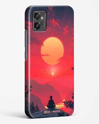 One with the World [BREATHE] Hard Case Phone Cover (Motorola)