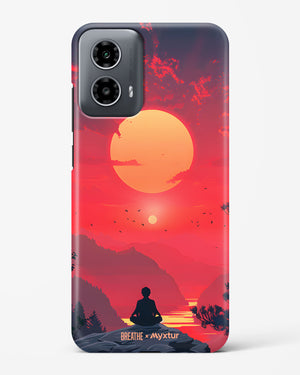 One with the World [BREATHE] Hard Case Phone Cover (Motorola)