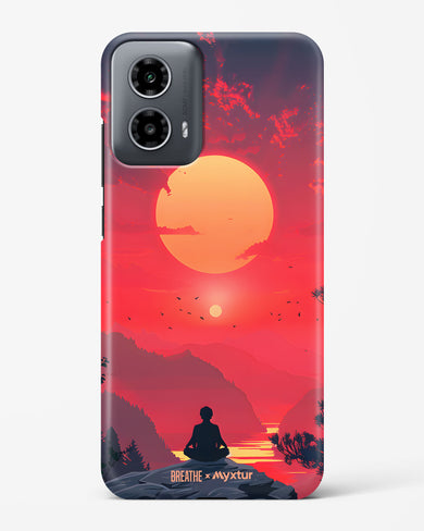 One with the World [BREATHE] Hard Case Phone Cover (Motorola)
