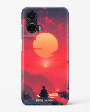 One with the World [BREATHE] Hard Case Phone Cover (Motorola)