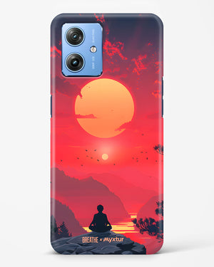 One with the World [BREATHE] Hard Case Phone Cover (Motorola)