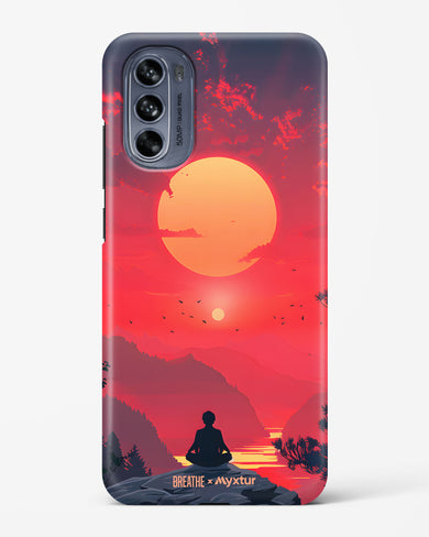 One with the World [BREATHE] Hard Case Phone Cover (Motorola)