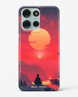 One with the World [BREATHE] Hard Case Phone Cover (Motorola)