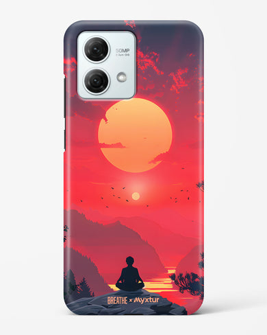 One with the World [BREATHE] Hard Case Phone Cover (Motorola)