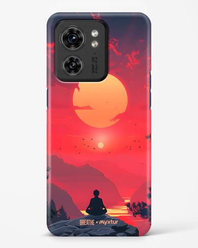 One with the World [BREATHE] Hard Case Phone Cover (Motorola)