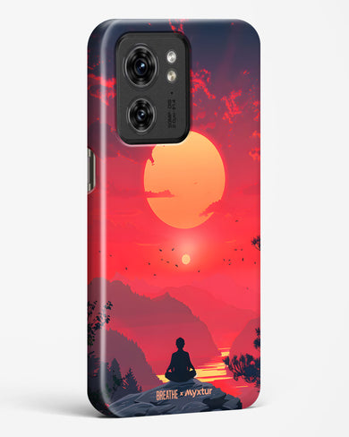 One with the World [BREATHE] Hard Case Phone Cover (Motorola)