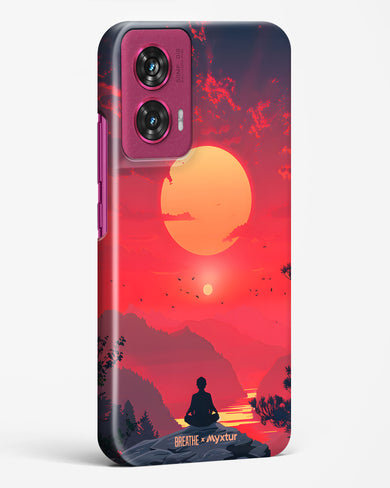 One with the World [BREATHE] Hard Case Phone Cover (Motorola)