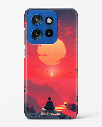 One with the World [BREATHE] Hard Case Phone Cover (Motorola)