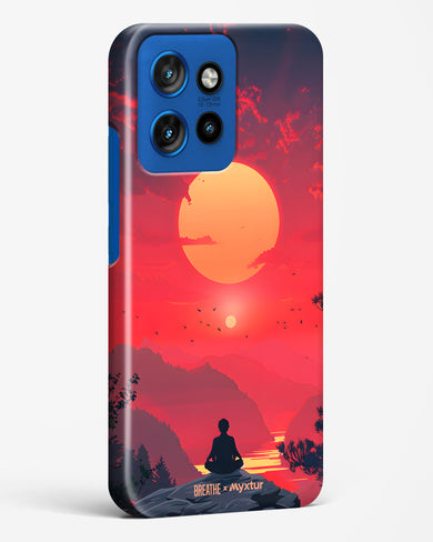 One with the World [BREATHE] Hard Case Phone Cover (Motorola)