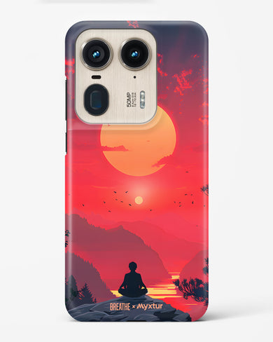 One with the World [BREATHE] Hard Case Phone Cover (Motorola)