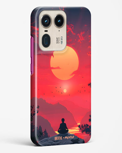 One with the World [BREATHE] Hard Case Phone Cover (Motorola)