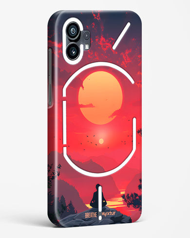 One with the World [BREATHE] Hard Case Phone Cover (Nothing)