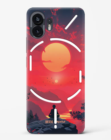 One with the World [BREATHE] Hard Case Phone Cover (Nothing)