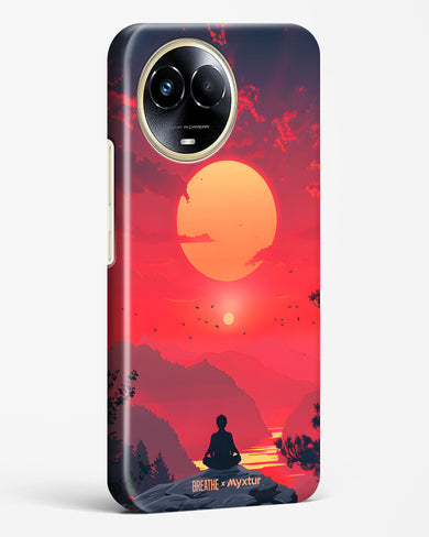 One with the World [BREATHE] Hard Case Phone Cover (Realme)