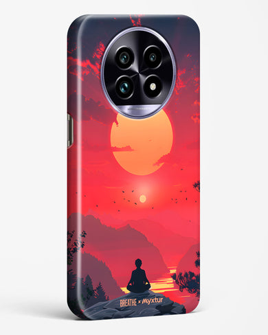 One with the World [BREATHE] Hard Case Phone Cover (Realme)