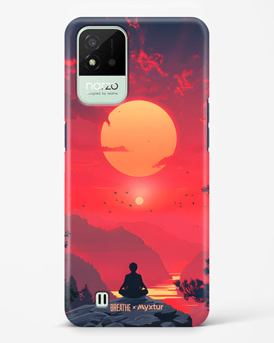 One with the World [BREATHE] Hard Case Phone Cover (Realme)