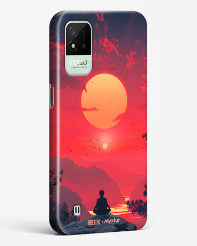 One with the World [BREATHE] Hard Case Phone Cover (Realme)