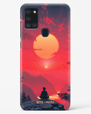 One with the World [BREATHE] Hard Case Phone Cover (Samsung)