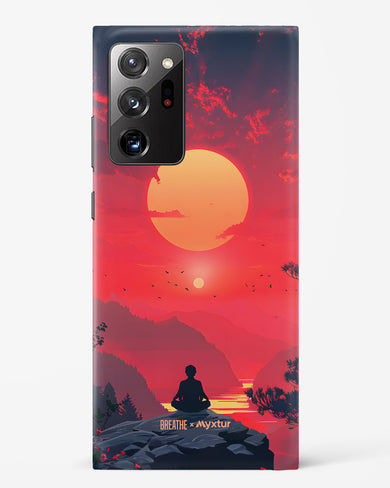 One with the World [BREATHE] Hard Case Phone Cover (Samsung)