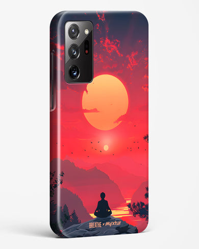 One with the World [BREATHE] Hard Case Phone Cover (Samsung)