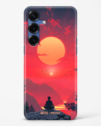 One with the World [BREATHE] Hard Case Phone Cover (Samsung)