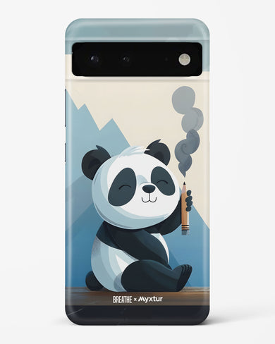 Pencil Panda Pal [BREATHE] Hard Case Phone Cover (Google)