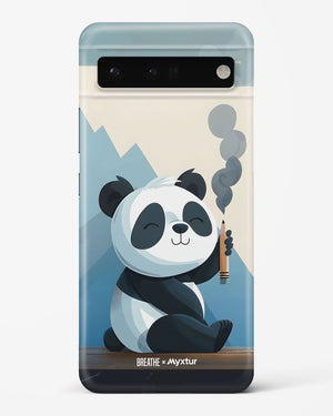 Pencil Panda Pal [BREATHE] Hard Case Phone Cover (Google)
