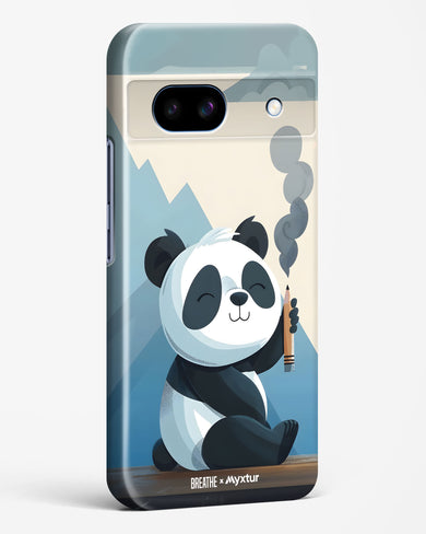 Pencil Panda Pal [BREATHE] Hard Case Phone Cover (Google)