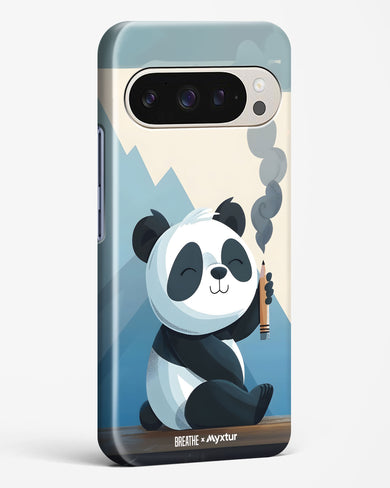 Pencil Panda Pal [BREATHE] Hard Case Phone Cover (Google)