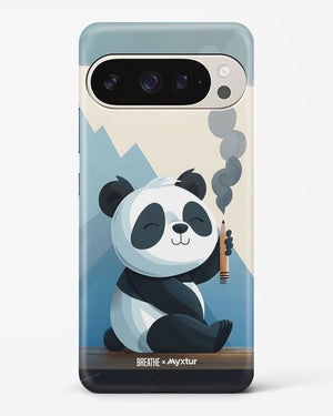 Pencil Panda Pal [BREATHE] Hard Case Phone Cover (Google)